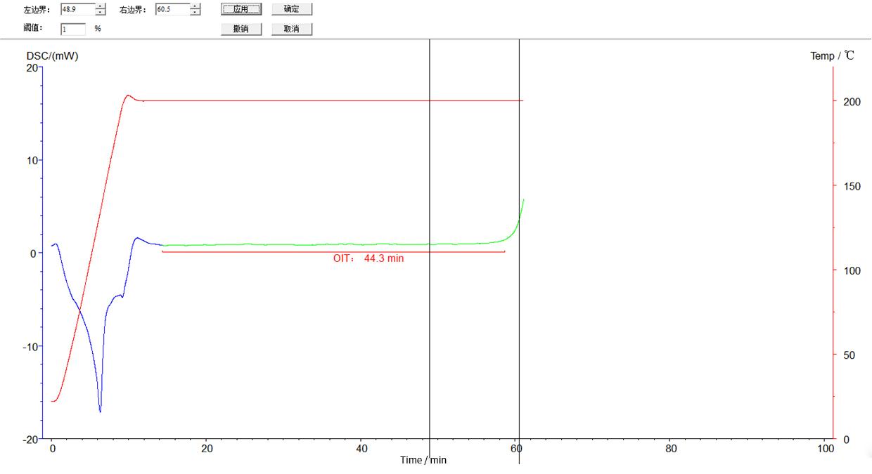 樱桃视频成人APP测试PE塑料管道氧化诱导应用案例